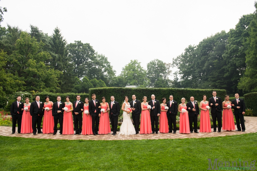 coral dresses with the turquoise necklaces that sarah got for everyone ...