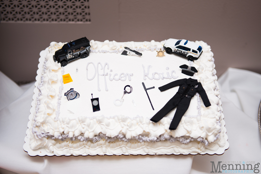 groom's cake for police officer