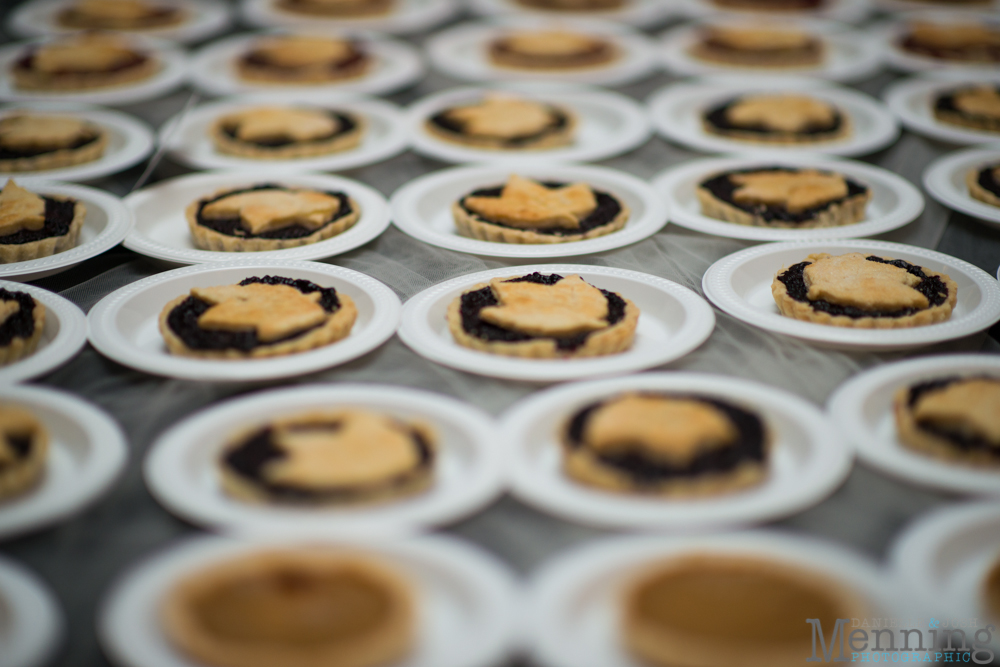 mini pies for a wedding dessert