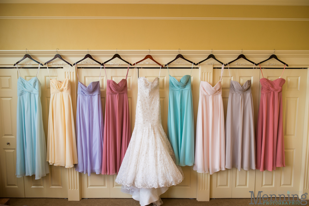 different colored bridesmaids dresses