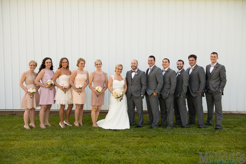 mismatched blush bridesmaid dresses