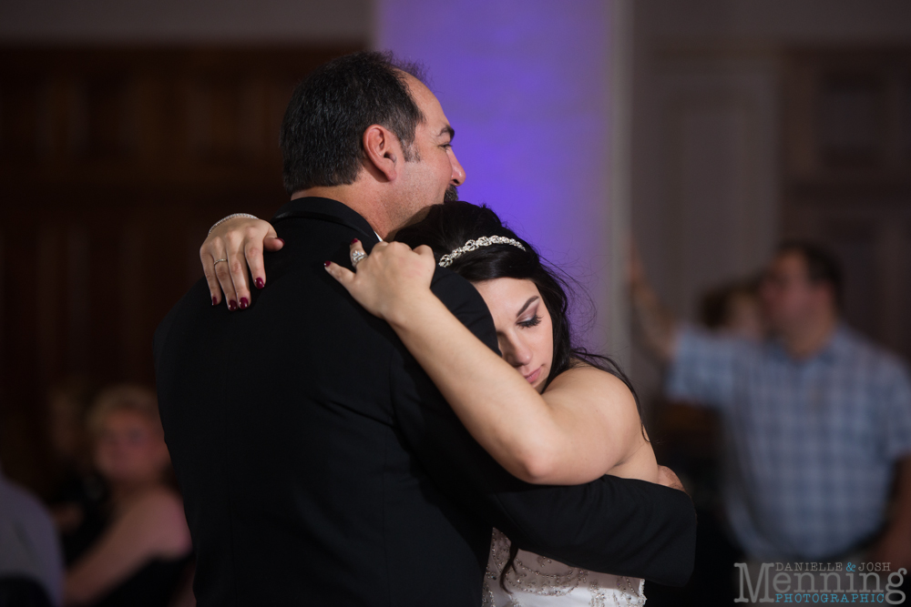father-daughter dance at wedding reception