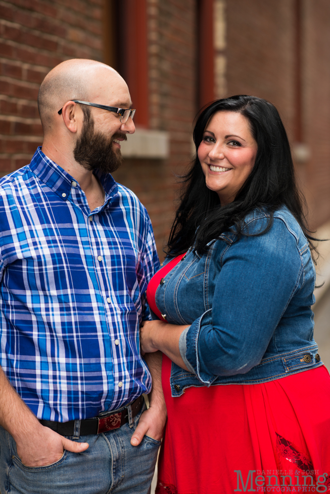 Richelle & Ryan - Downtown Pittsburgh - Roberto Clemente Bridge - PNC Park - North Shore - Heinz Pickle - Pittsburgh Engagement Session - Youngstown OH Photographers_0004