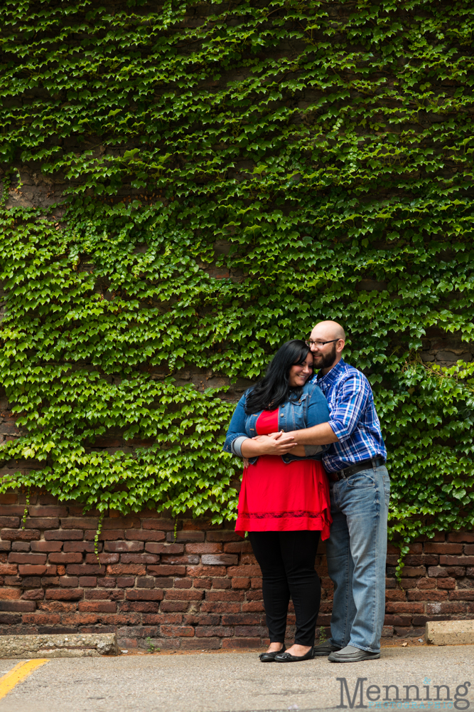 Richelle & Ryan - Downtown Pittsburgh - Roberto Clemente Bridge - PNC Park - North Shore - Heinz Pickle - Pittsburgh Engagement Session - Youngstown OH Photographers_0007