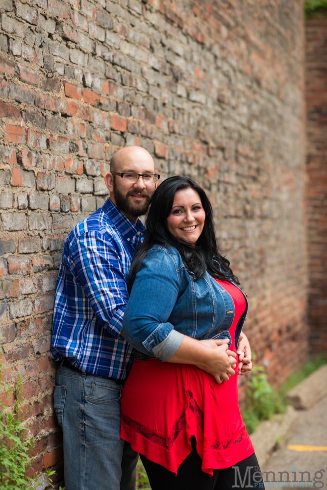 Richelle & Ryan - Downtown Pittsburgh - Roberto Clemente Bridge - PNC Park - North Shore - Heinz Pickle - Pittsburgh Engagement Session - Youngstown OH Photographers_0009