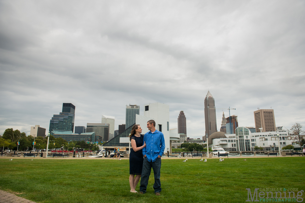 Voinovich Park Engagement Photos