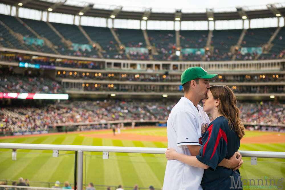 Progressive Field Engagement Photos