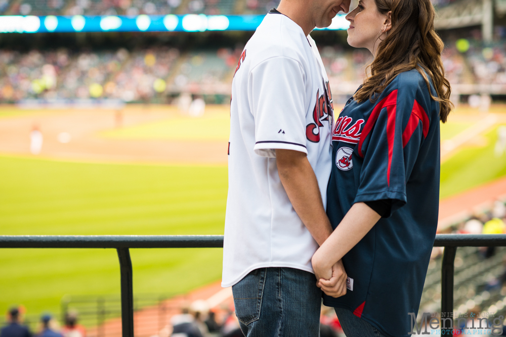 Cleveland Indians engagement photos