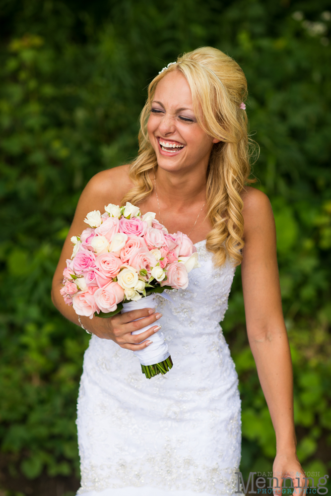 happy bride