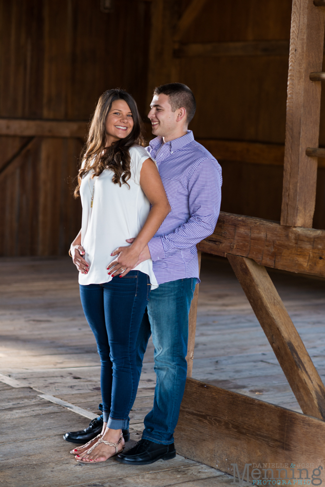 Kayla & Matt Engagement Session - The Links at Firestone Farms - Rustic-Country Engagement Photos - Youngstown, Ohio Photographers_0001