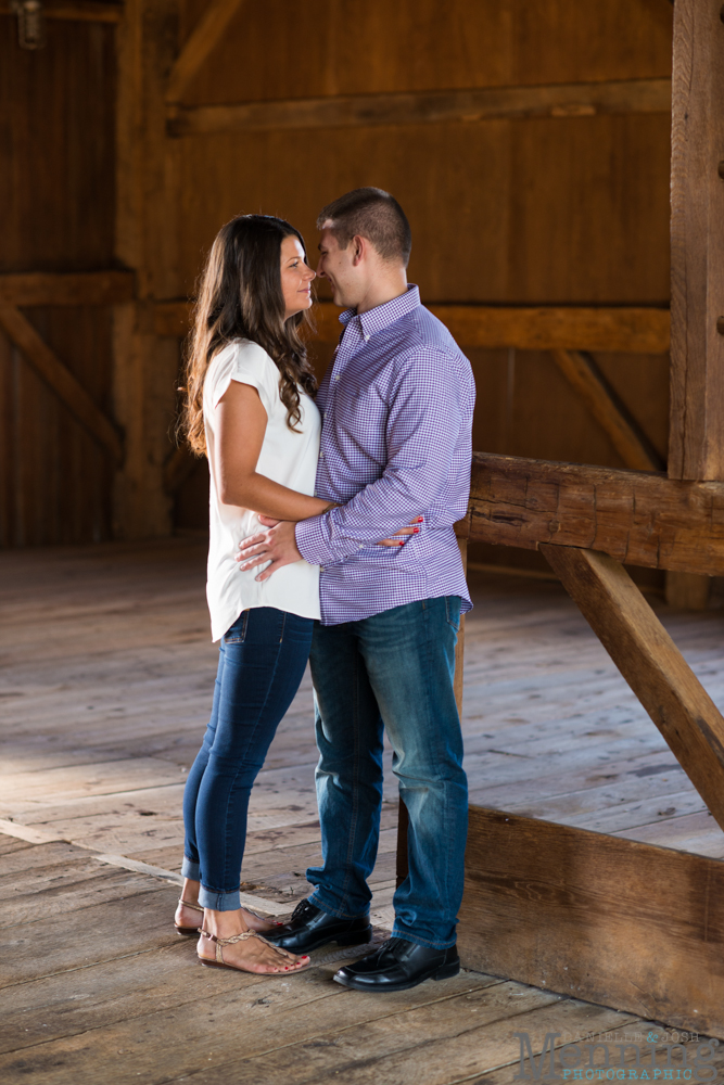 Kayla & Matt Engagement Session - The Links at Firestone Farms - Rustic-Country Engagement Photos - Youngstown, Ohio Photographers_0002