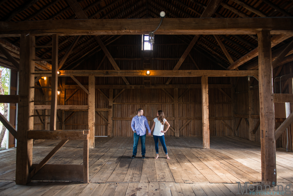 Kayla & Matt Engagement Session - The Links at Firestone Farms - Rustic-Country Engagement Photos - Youngstown, Ohio Photographers_0005