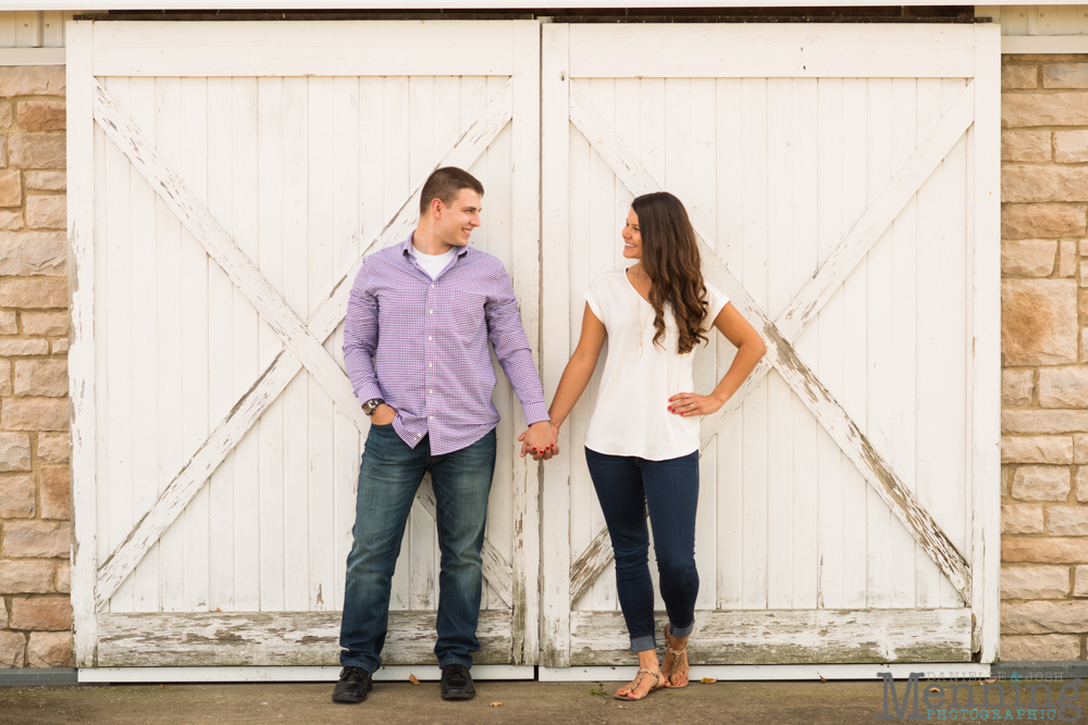 Kayla & Matt Engagement Session - The Links at Firestone Farms - Rustic-Country Engagement Photos - Youngstown, Ohio Photographers_0010