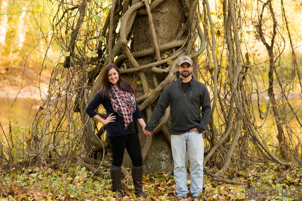 rustic engagement photos