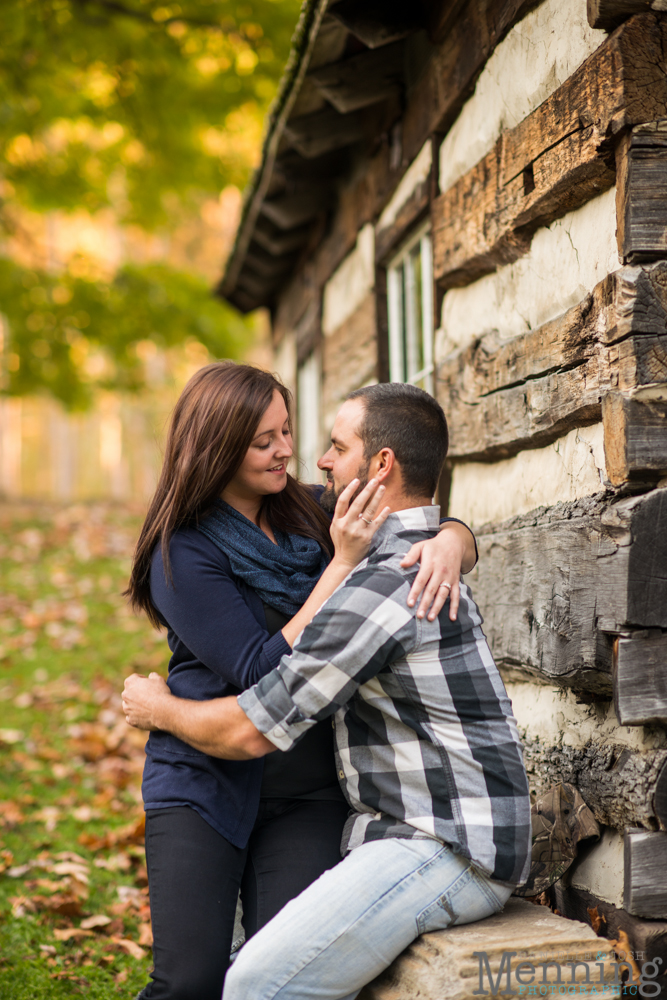 rustic engagement photos