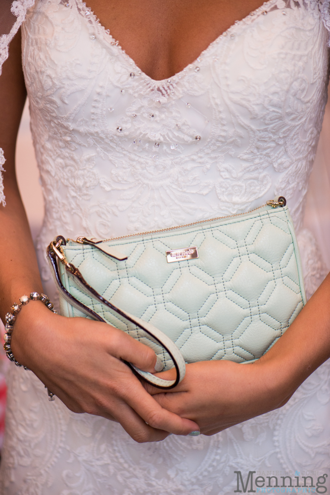 mint wedding details