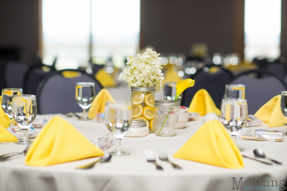 yellow & lemon wedding decorations