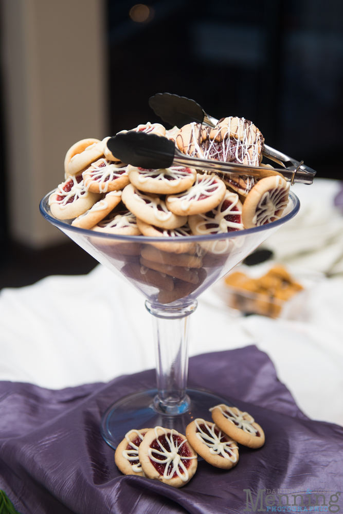 cookie table at wedding
