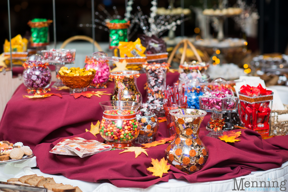 wedding reception candy table