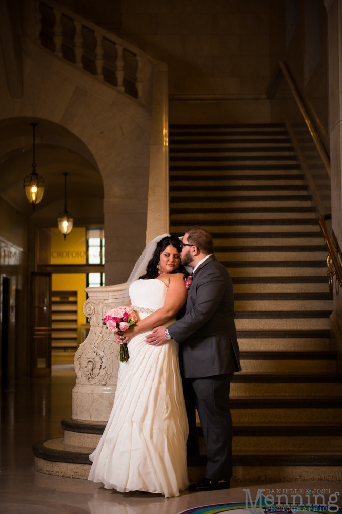 Cleveland Public Library wedding photos