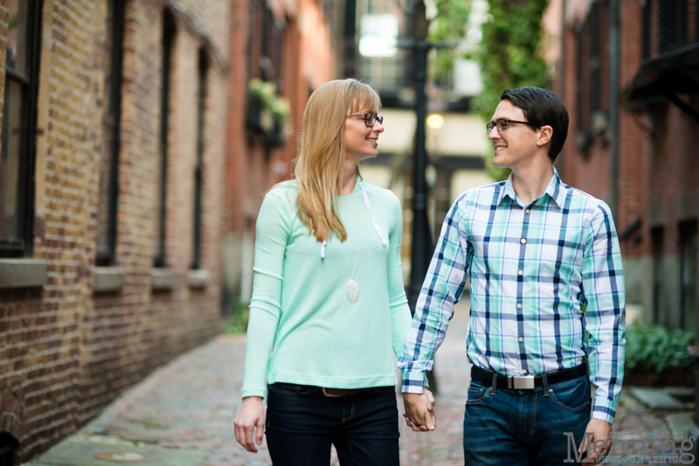 Boston engagement photos