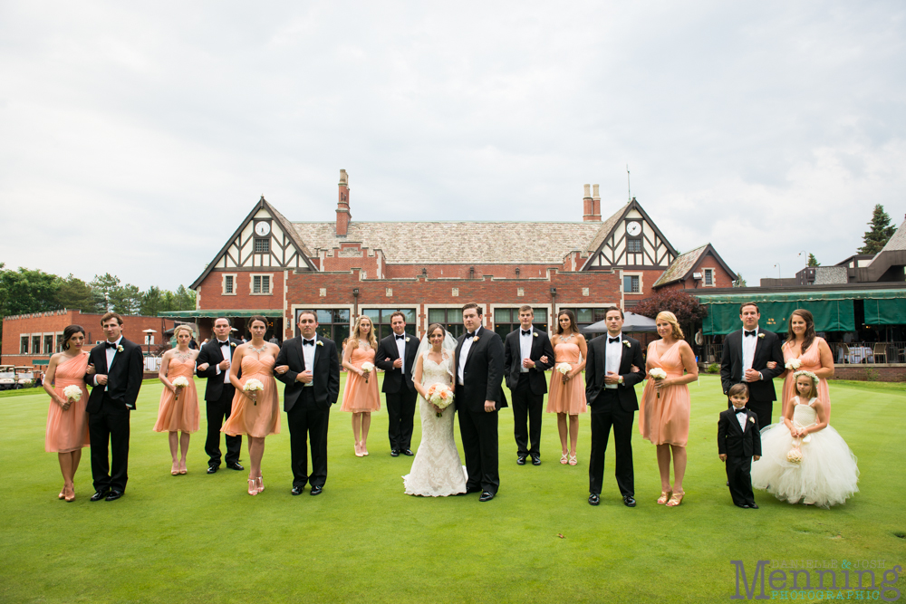 wedding at Youngstown Country Club