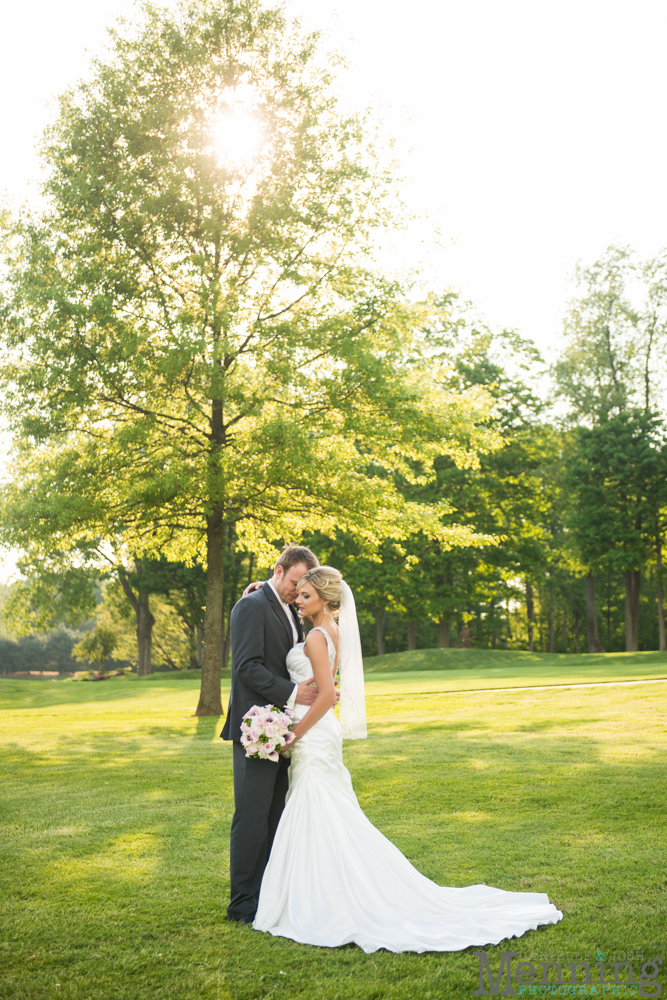 wedding reception at The Lake Club Poland Ohio