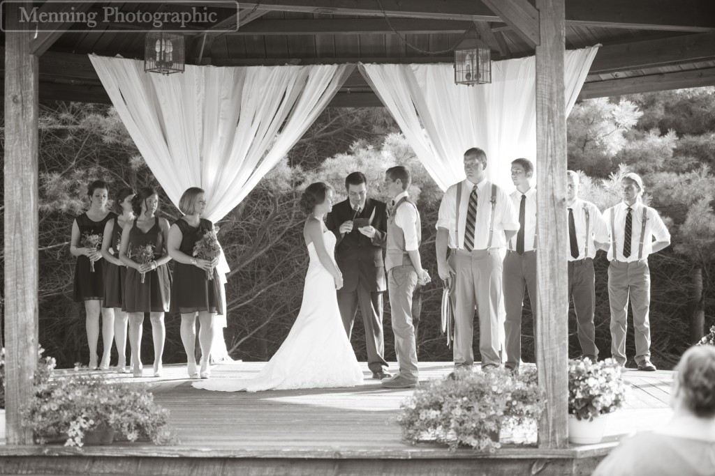 The Barn & Gazebo wedding