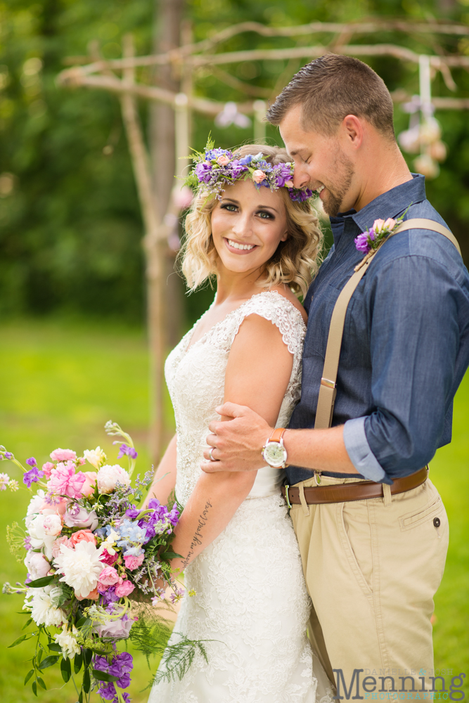 boho bride & groom