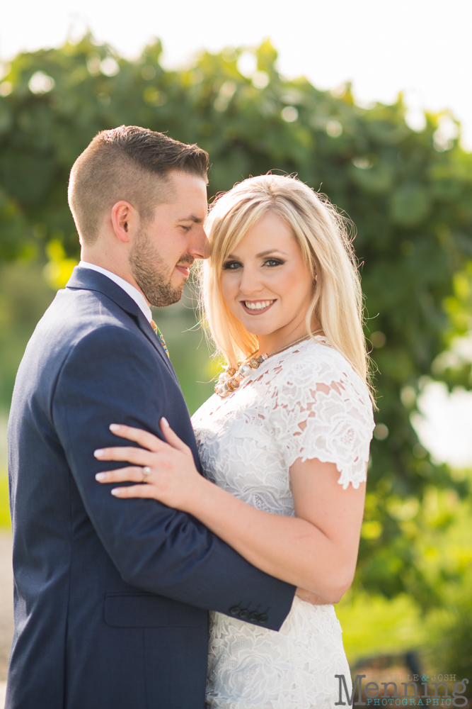 vineyard engagement photos