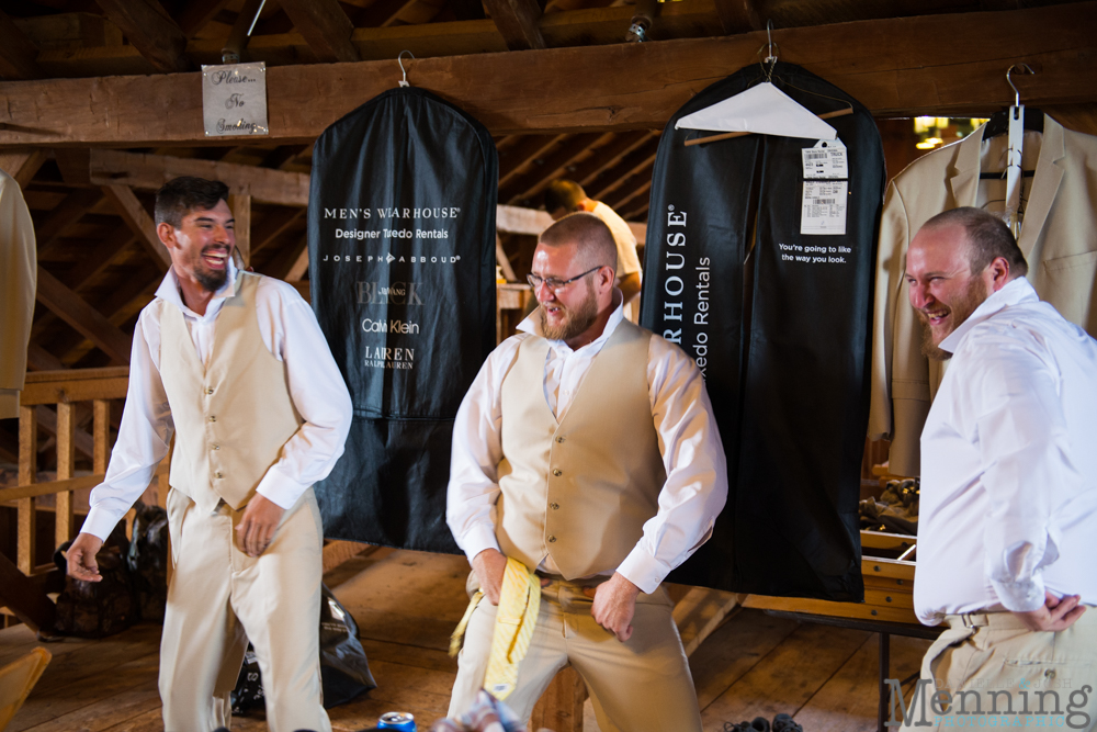 wedding photography at The Barn & Gazebo Salem Ohio