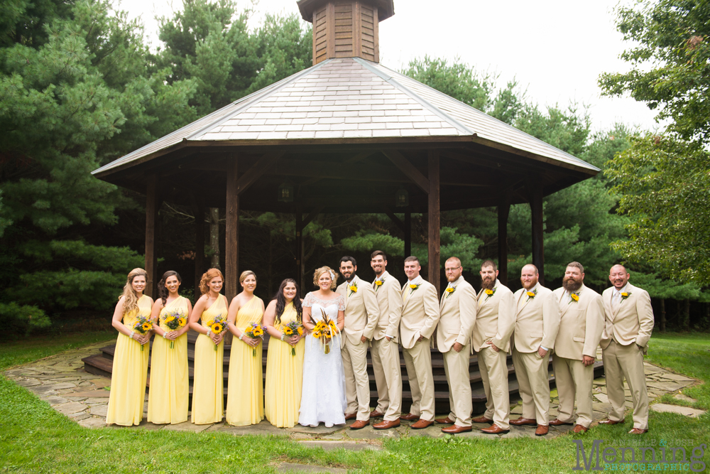 wedding photography at The Barn & Gazebo Salem Ohio