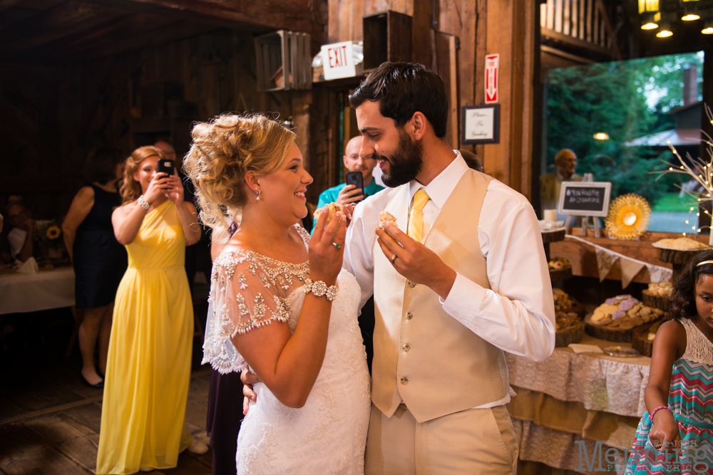 wedding photography at The Barn & Gazebo Salem Ohio