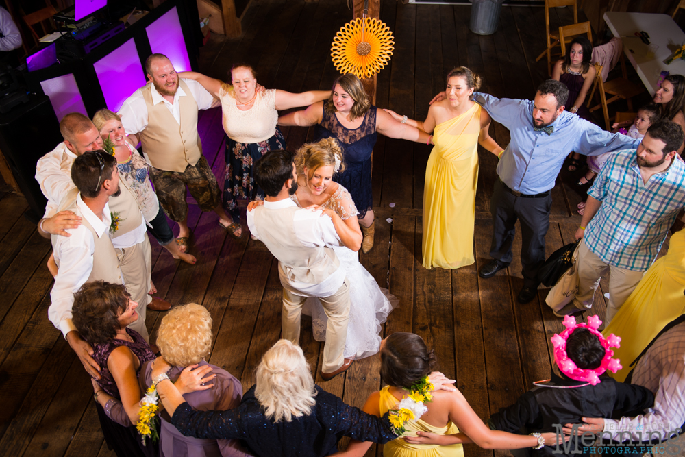 wedding photography at The Barn & Gazebo Salem Ohio