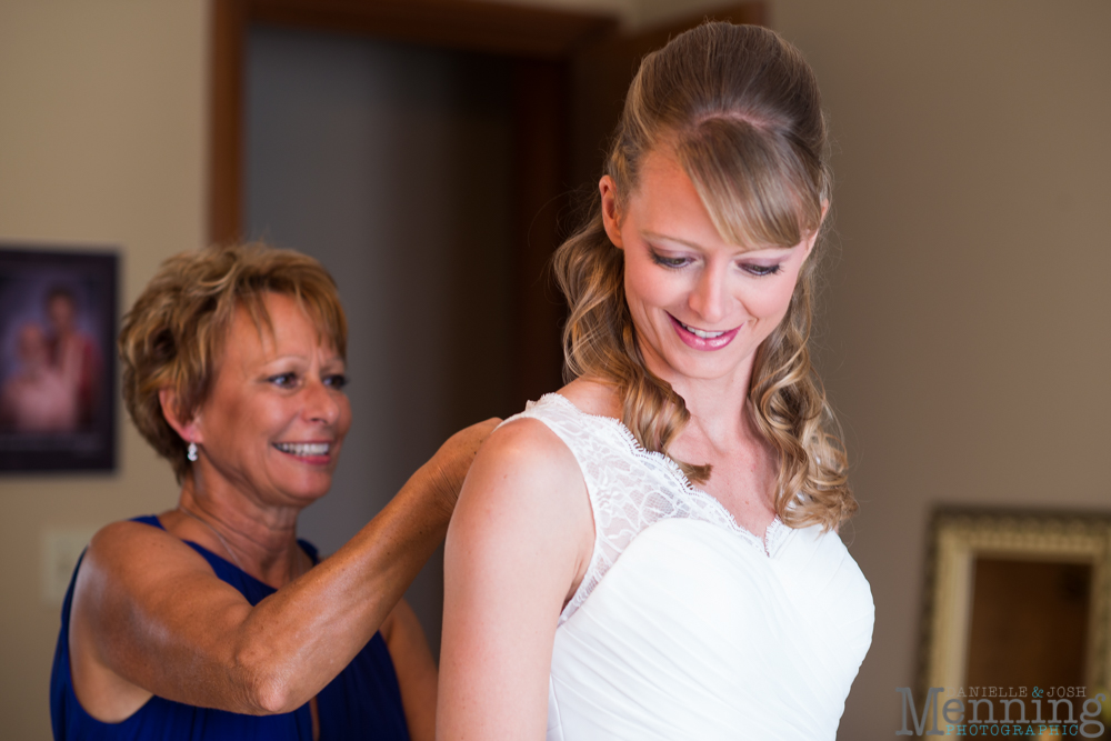 backyard wedding Columbiana Ohio