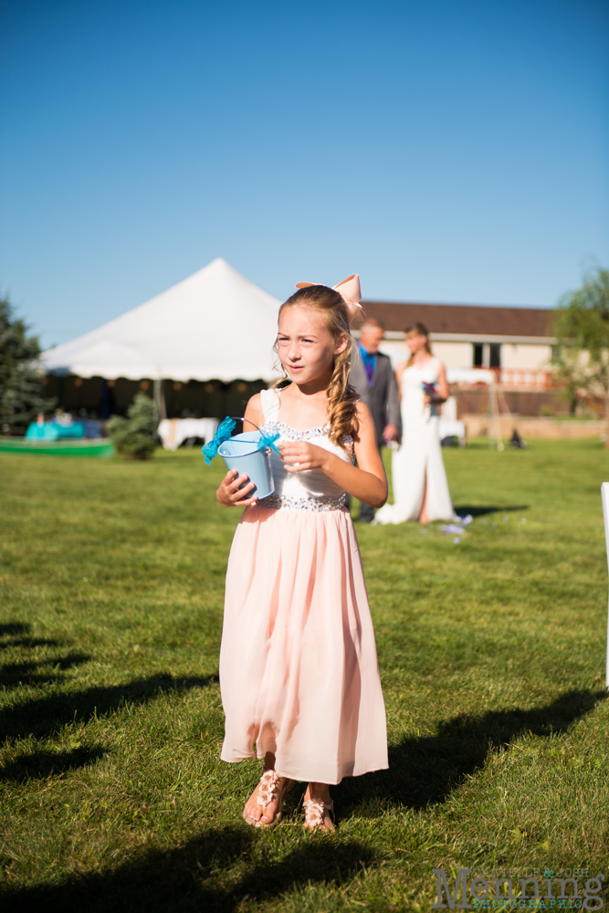 backyard wedding Columbiana Ohio