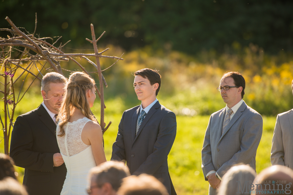 backyard wedding Columbiana Ohio