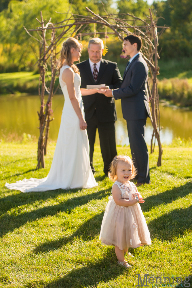 backyard wedding Columbiana Ohio