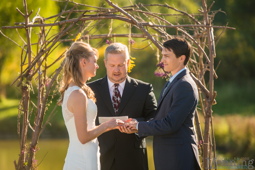 backyard wedding Columbiana Ohio