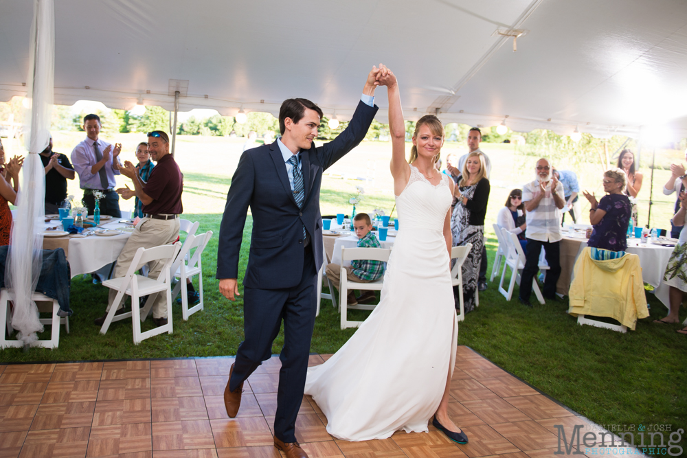 backyard wedding Columbiana Ohio