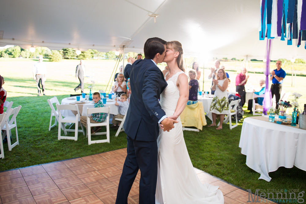 backyard wedding Columbiana Ohio