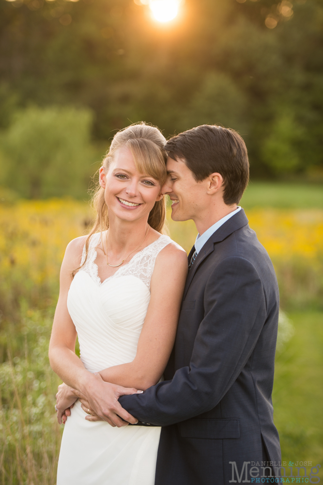 backyard wedding Columbiana Ohio