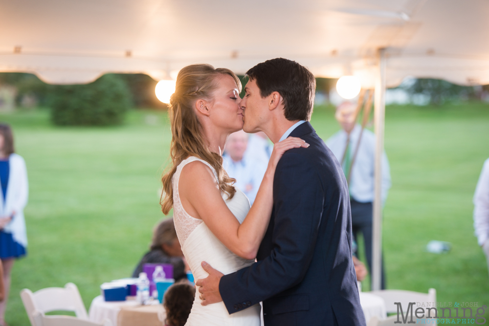 backyard wedding Columbiana Ohio