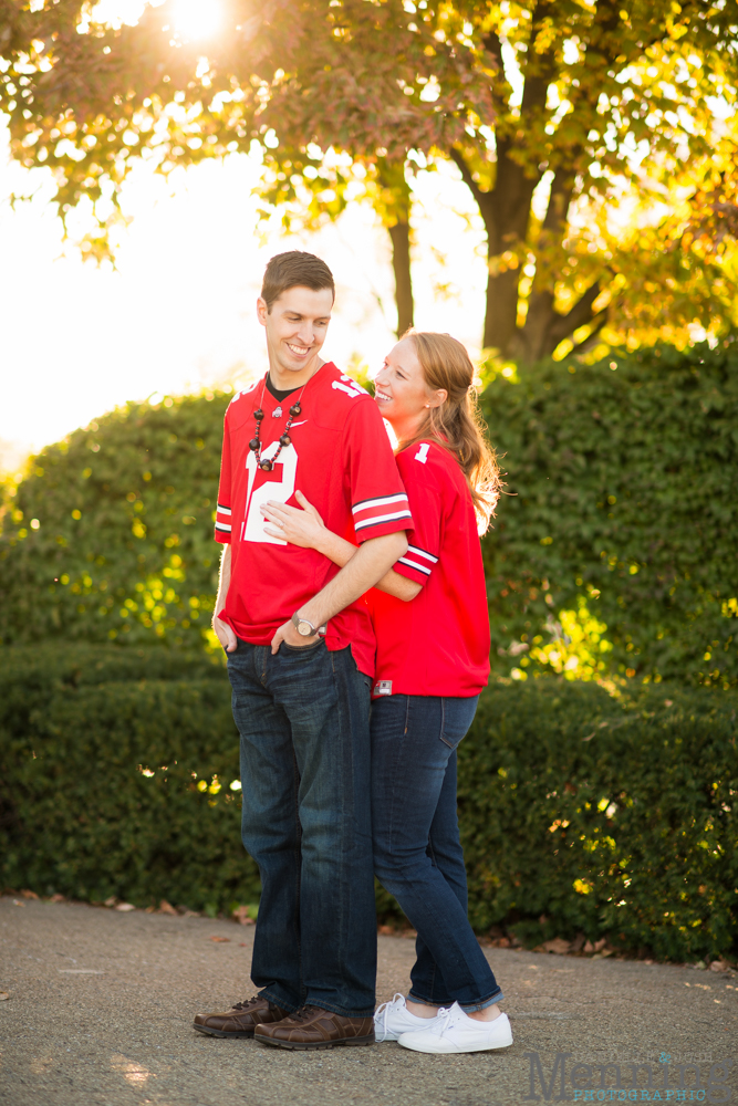 Columbus engagement session