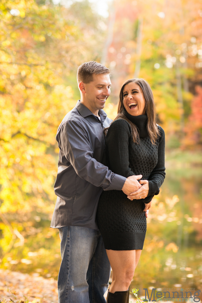 mill creek park engagement photos