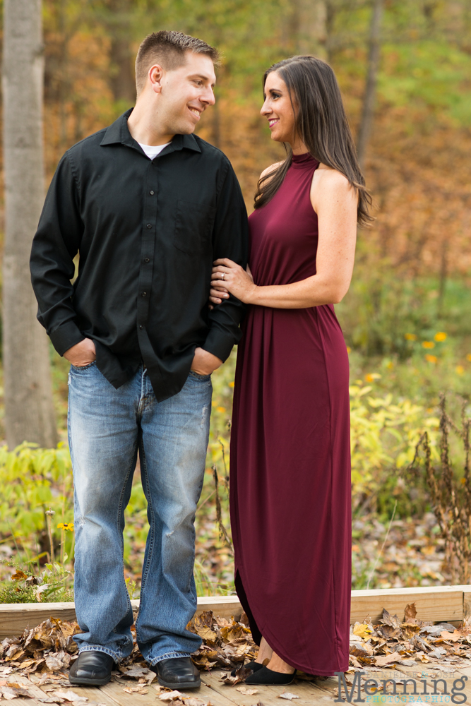 mill creek park engagement photos