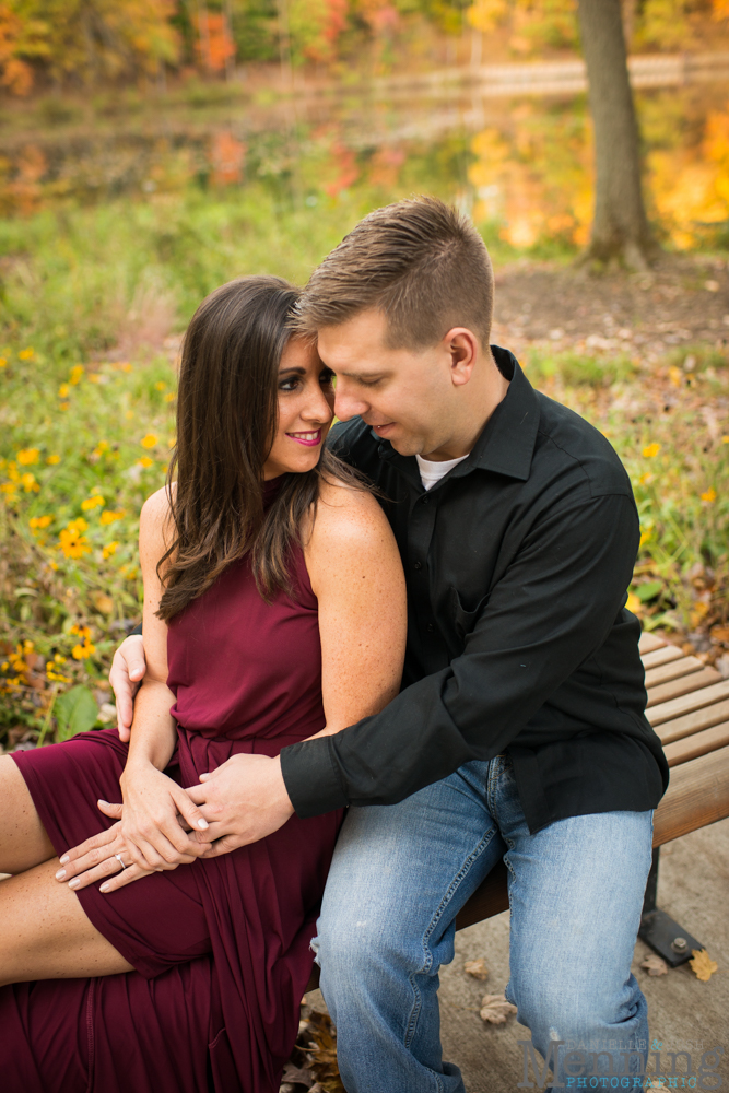 mill creek park engagement photos