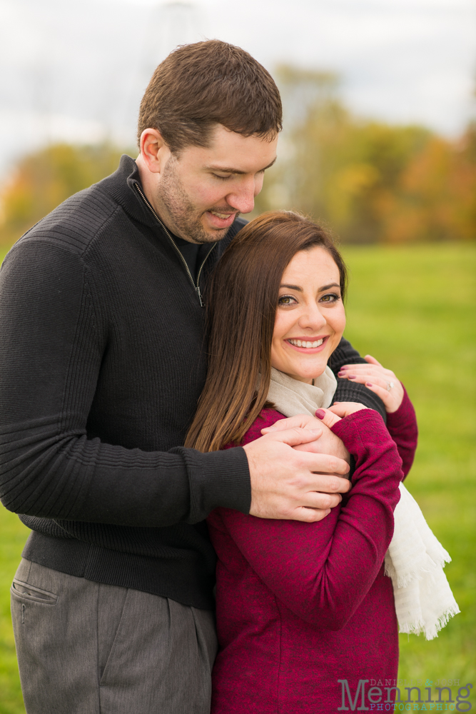 winery engagement photos