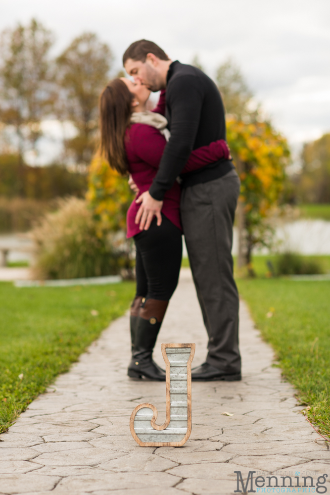 winery engagement photos