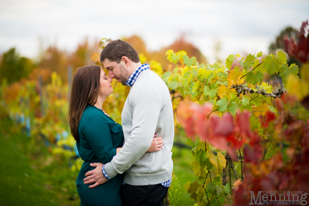 winery engagement photos